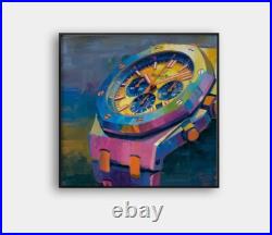 Audemars Piguet Pop Art 24x24 Giclée Art Print Ltd 1/25 Signed COA Rombley A100