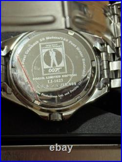 Authentic 007 James Bond Fossil Watch 1997 Edition Limited Edition 05274/10000