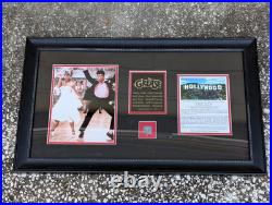 Authentic Hollywood Sign Grease Movie Limited Edition Piece Framed COA 1978 Sign