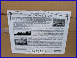Authentic Hollywood Sign Grease Movie Limited Edition Piece Framed COA 1978 Sign