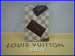 Authentic Louis Vuitton Limited Edition Damier Azur Patch Agenda PM Rare print