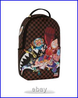Authentic SPRAYGROUND ONE PIECE EGGHEAD CREW BACKPACK -LIMITED EDITION Exclusive