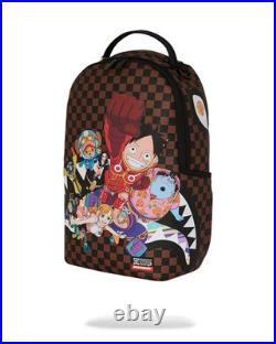 Authentic SPRAYGROUND ONE PIECE EGGHEAD CREW BACKPACK -LIMITED EDITION Exclusive