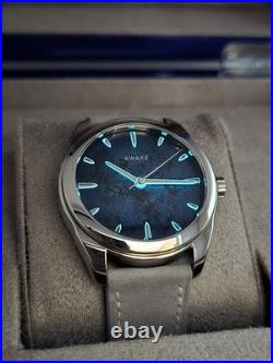 Awake Son Mai Frosted Leaf Blue Limited Edition Watch No 8 of 50 pieces