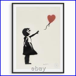BANKSY Girl with Red Balloon Limited Edition Print Certificate