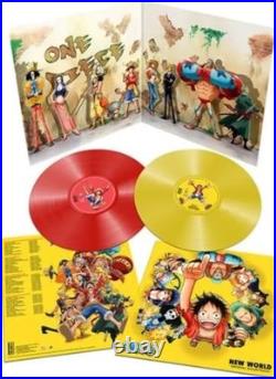 BRAND NEW One Piece New World Limited Edition Red + Yellow Vinyl