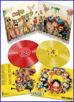 BRAND NEW One Piece New World Limited Edition Red + Yellow Vinyl