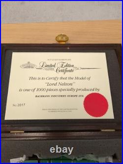Bachmann Limited Edition 9ct Gold Nameplate Lord Nelson 1000 Piece Loco