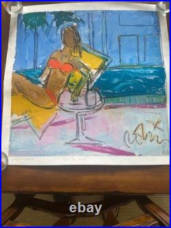 Bain de Soleil Limited Edition art print (1/50) by Robin Noel Hiers