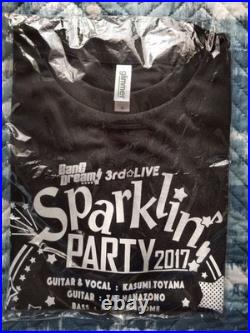 Bandori T-shirt set Popipa 4-piece set M Live limited edition etc