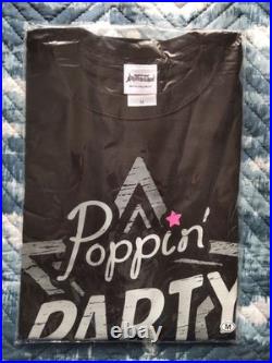 Bandori T-shirt set Popipa 4-piece set M Live limited edition etc