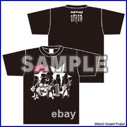 Bandori T-shirt set Popipa 4-piece set M Live limited edition etc