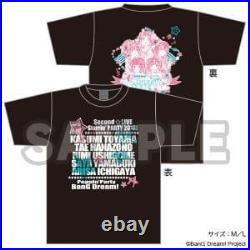 Bandori T-shirt set Popipa 4-piece set M Live limited edition etc
