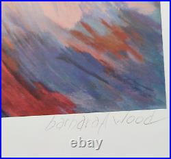 Barbara A. Wood Vintage Signed Lithograph Ltd 64/975