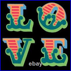 Ben Eine LOVE Lenticular 4 Original Limited Edition Signed Numbered 75 Art 2016