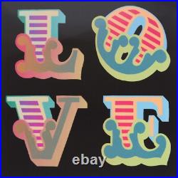 Ben Eine LOVE Lenticular 4 Original Limited Edition Signed Numbered 75 Art 2016