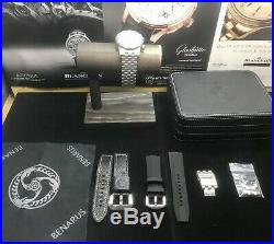 Benarus Sea Devil Limited Edition 50 Piece 1000m Diver 45mm White Full Lume Dial