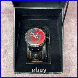 Berserk 5000piece Limited Edition Used Watch Black×Red Manual-Winding SS Japan