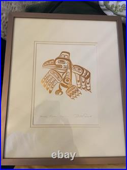 Bill Reid Raven Gold Print Limited Edition