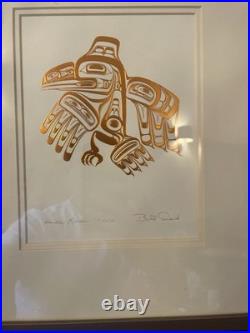 Bill Reid Raven Gold Print Limited Edition