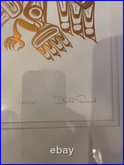 Bill Reid Raven Gold Print Limited Edition