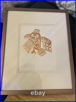 Bill Reid Raven Gold Print Limited Edition