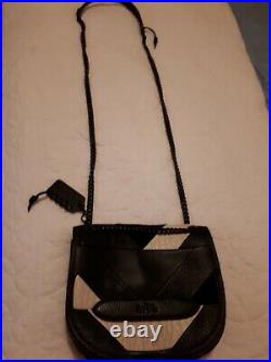 Black Coach Limited Edition Shadow In Pieces Patchwork Shoulder Handbag Bag