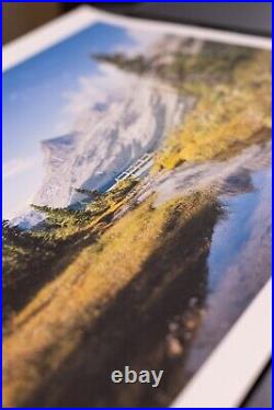 Bow Lake, Alberta, Canada Limited signed fine art print Hahnemuhle Photo Rag