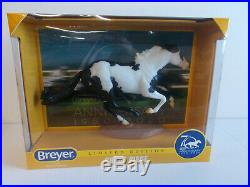 Breyer 70th Anniversary CHASE PIECE Limited Edition Black Pinto #1825