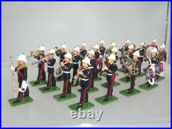 Britains 41102 British Royal Marines Soldiers Limited Edition 21 Piece Band