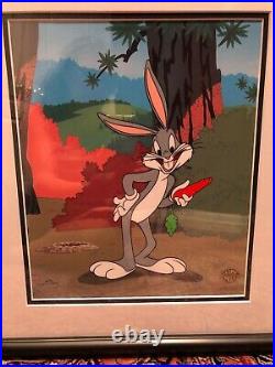Bugs Bunny Limited Edition Cell. Piece number 472 in an edition of 500 14X17