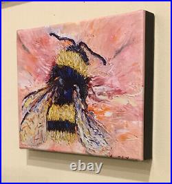 Bumble Bee, Limited Edition Canvas Print, Animal Art