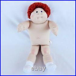 Cabbage Patch Soft Sculpture Red Hair Blue Eyes Boy PVK Paradise Valley 2011