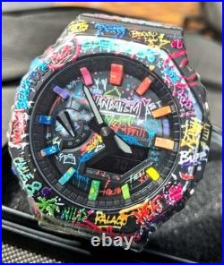 Casio G-SHOCK ifl watches, VANDALISM Limited Edition, GA-2100
