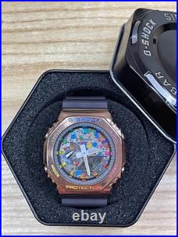 Casio G-Shock GM2100 Rose Gold Rainbow Limited Edition Analog-Digital Men Watch