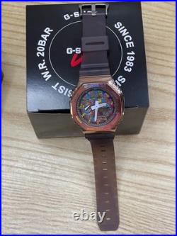Casio G-Shock GM2100 Rose Gold Rainbow Limited Edition Analog-Digital Men Watch