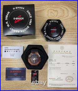 Casio G-Shock GM2100 Rose Gold Rainbow Limited Edition Analog-Digital Men Watch