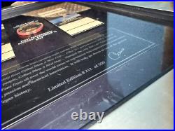 Celine Dion Memorabilia Limited Edition 212/500 First/Last Vegas Show Stage Piec