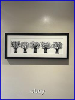 Charlene Mullen Forest Framed Mounted Print 28x12 RRP £175