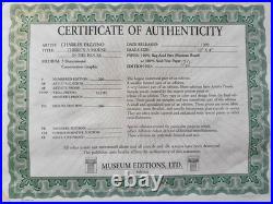 Charles Fazzino 3D Artwork There's a Mouse in the House Signed No. 92/300