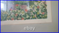 Charles Penny. Watercolour Painting. Terrazza IV. Limited edition 141/300