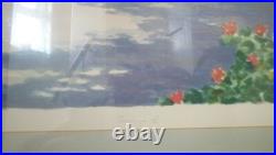 Charles Penny. Watercolour Painting. Terrazza IV. Limited edition 141/300