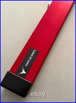 Chase Cue Sports Snooker/Pool Limited Edition Red One Piece Aluminium Cue Case