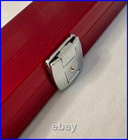 Chase Cue Sports Snooker/Pool Limited Edition Red One Piece Aluminium Cue Case