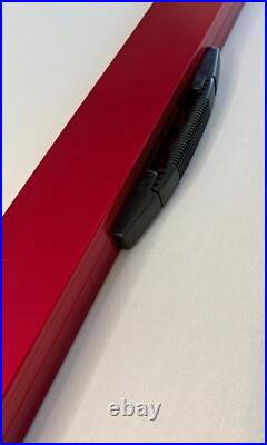Chase Cue Sports Snooker/Pool Limited Edition Red One Piece Aluminium Cue Case