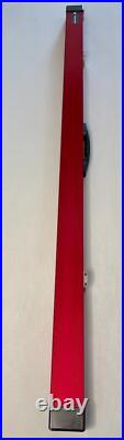 Chase Cue Sports Snooker/Pool Limited Edition Red One Piece Aluminium Cue Case
