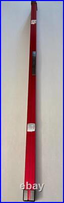 Chase Cue Sports Snooker/Pool Limited Edition Red One Piece Aluminium Cue Case