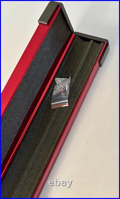 Chase Cue Sports Snooker/Pool Limited Edition Red One Piece Aluminium Cue Case