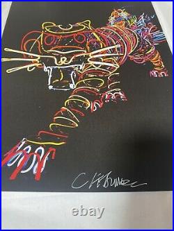 Chila Kumari Burman Limited Edition Tiger Print Signed & #/100 Tate Sold Out