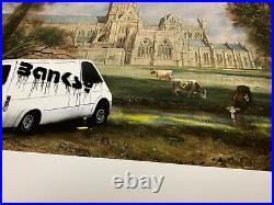 Chris Boyle'Banksy Magic' Signed Limited Edition street art print 46/100